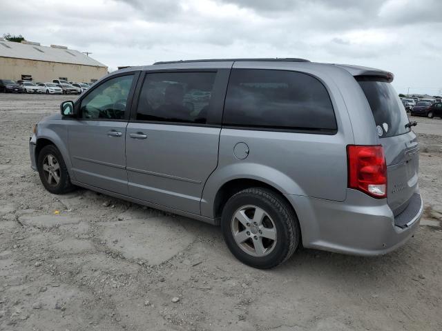 2C4RDGCG4DR545367 - 2013 DODGE GRAND CARA SXT GRAY photo 2