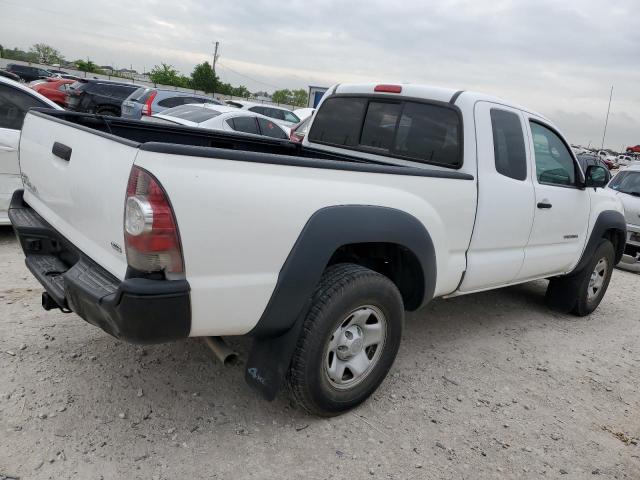 5TEUU4EN3AZ744498 - 2010 TOYOTA TACOMA ACCESS CAB WHITE photo 3