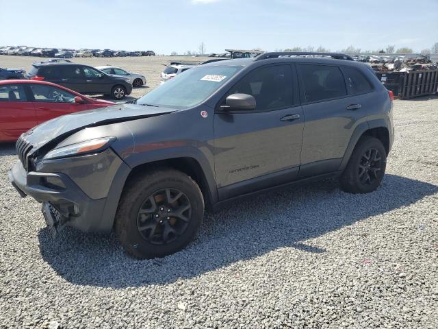 1C4PJMBS2FW610618 - 2015 JEEP CHEROKEE TRAILHAWK GRAY photo 1