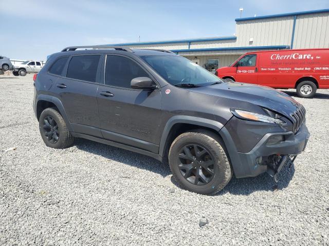 1C4PJMBS2FW610618 - 2015 JEEP CHEROKEE TRAILHAWK GRAY photo 4