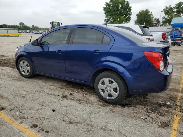 1G1JA5SH1E4145106 - 2014 CHEVROLET SONIC LS BLUE photo 2