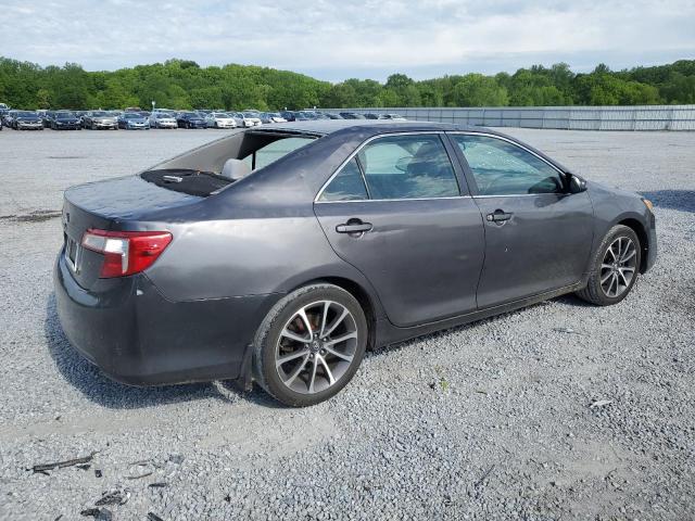 4T4BF1FK1CR173384 - 2012 TOYOTA CAMRY BASE GRAY photo 3