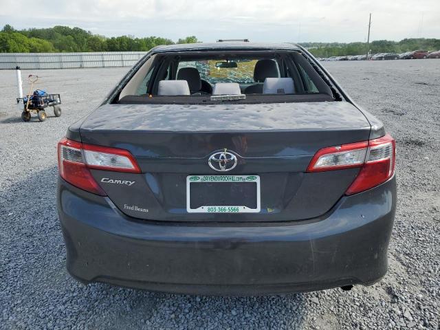 4T4BF1FK1CR173384 - 2012 TOYOTA CAMRY BASE GRAY photo 6