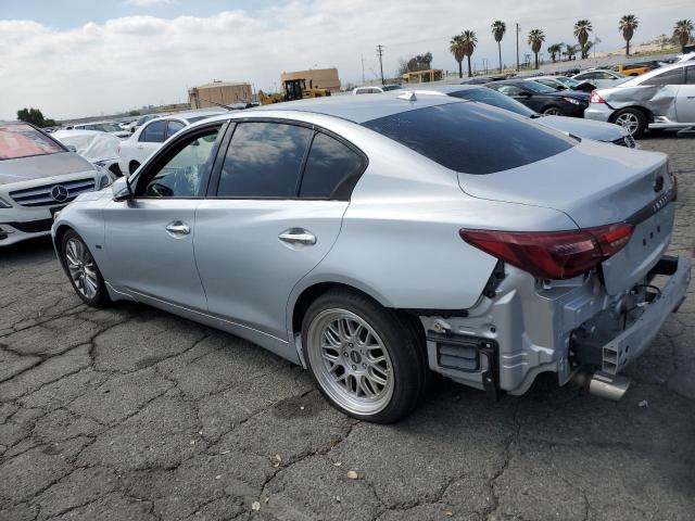 JN1EV7AP3KM542719 - 2019 INFINITI Q50 LUXE SILVER photo 2