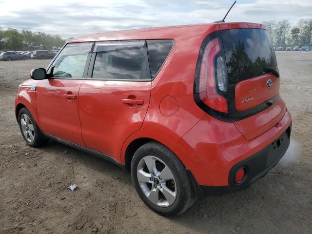 KNDJN2A28K7663523 - 2019 KIA SOUL RED photo 2