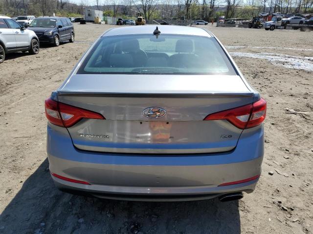 5NPE24AA7FH160855 - 2015 HYUNDAI SONATA ECO GRAY photo 6