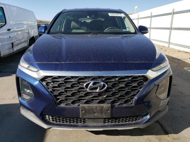 5NMS3CAD2LH163160 - 2020 HYUNDAI SANTA FE SEL BLUE photo 5