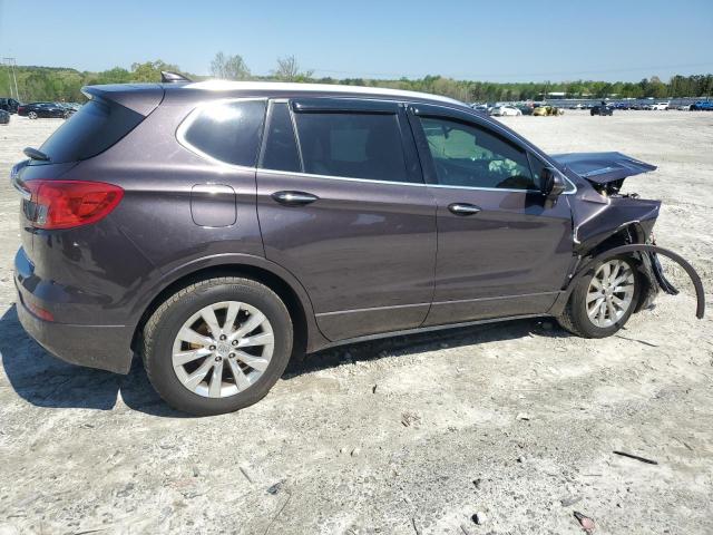 LRBFXBSA2HD054202 - 2017 BUICK ENVISION ESSENCE Մանուշակագույն լուսանկար 3