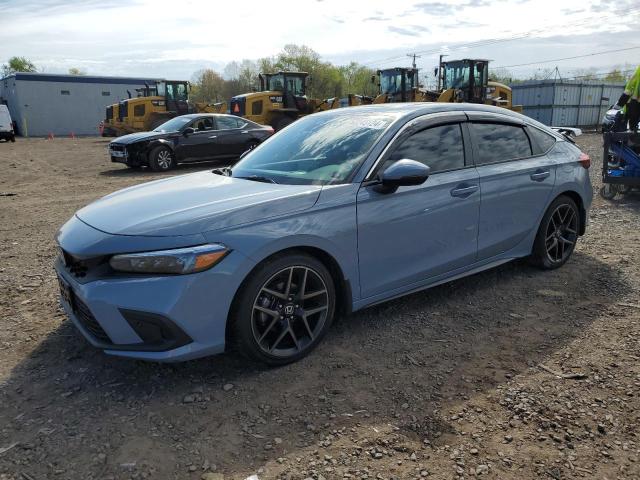 19XFL1H84NE001121 - 2022 HONDA CIVIC SPORT TOURING ნაცრისფერი ფოტო 1