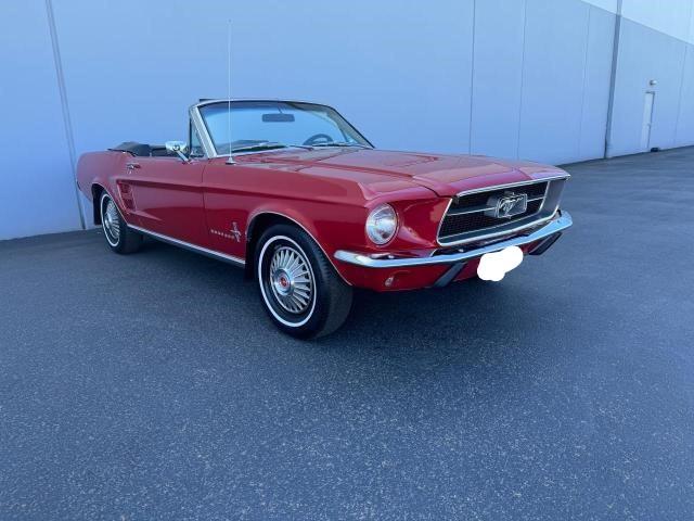 7R03C152195 - 1967 FORD MUSTANG RED photo 1