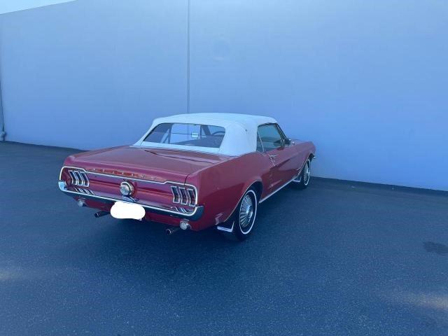 7R03C152195 - 1967 FORD MUSTANG RED photo 4