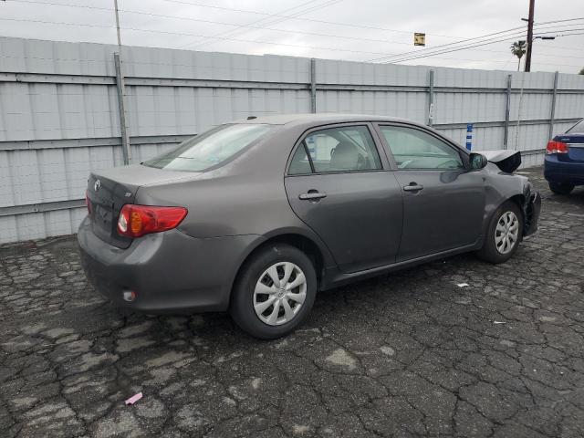 JTDBU4EE4AJ084361 - 2010 TOYOTA COROLLA BASE GRAY photo 3