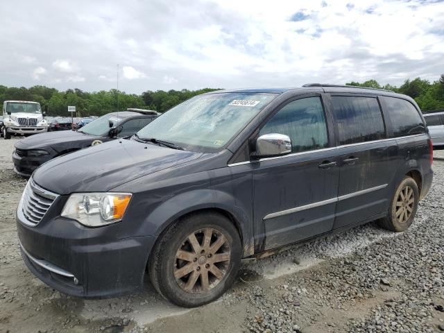 2A4RR8DG1BR734054 - 2011 CHRYSLER TOWN & COU TOURING L GRAY photo 1