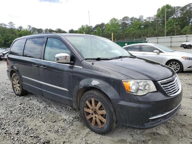 2A4RR8DG1BR734054 - 2011 CHRYSLER TOWN & COU TOURING L GRAY photo 4