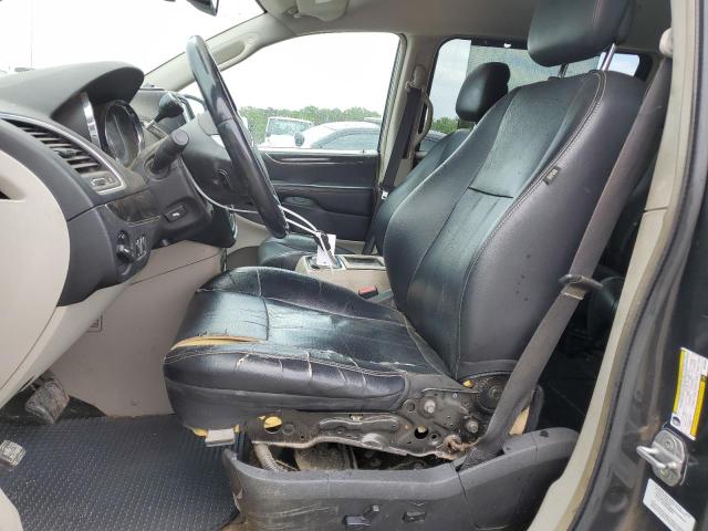 2A4RR8DG1BR734054 - 2011 CHRYSLER TOWN & COU TOURING L GRAY photo 7