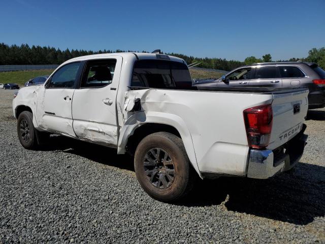 3TMAZ5CN8NM194439 - 2022 TOYOTA TACOMA DOUBLE CAB WHITE photo 2