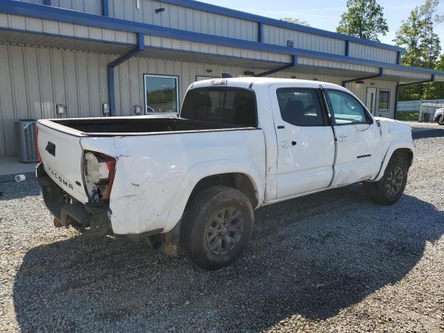 3TMAZ5CN8NM194439 - 2022 TOYOTA TACOMA DOUBLE CAB WHITE photo 3