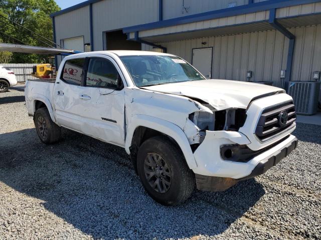 3TMAZ5CN8NM194439 - 2022 TOYOTA TACOMA DOUBLE CAB WHITE photo 4