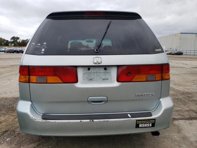 5FNRL18524B046196 - 2004 HONDA ODYSSEY LX TURQUOISE photo 6