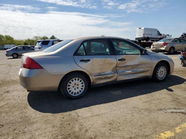 1HGCM56156A085887 - 2006 HONDA ACCORD VALUE TAN photo 3