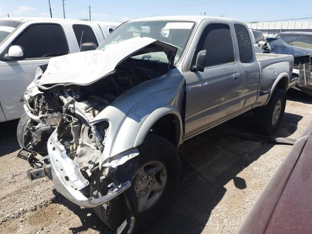5TESN92N02Z016922 - 2002 TOYOTA TACOMA XTRACAB PRERUNNER ვერცხლისფერი ფოტო 1