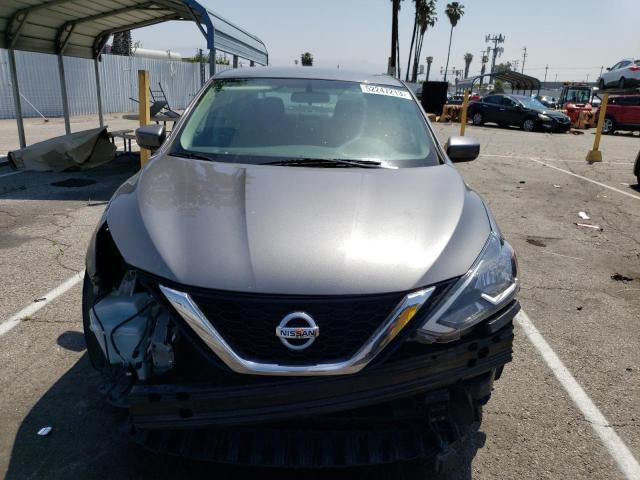 3N1AB7AP1KL626524 - 2019 NISSAN SENTRA S CHARCOAL photo 5