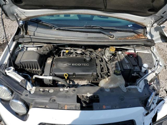 1G1JA5SH3F4212189 - 2015 CHEVROLET SONIC LS WHITE photo 11