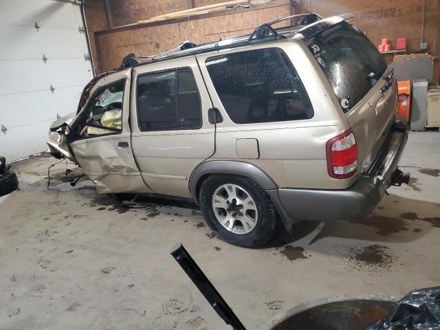JN8DR09Y61W614022 - 2001 NISSAN PATHFINDER LE ბეჟი ფოტო 2