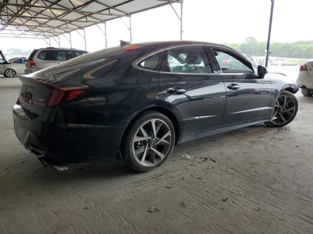 5NPEJ4J22MH100250 - 2021 HYUNDAI SONATA SEL PLUS BLACK photo 3