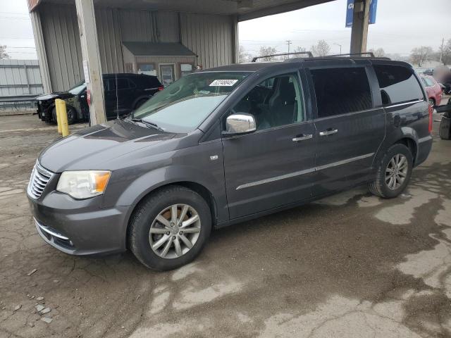 2C4RC1CG5ER424672 - 2014 CHRYSLER TOWN & COU TOURING L GRAY photo 1