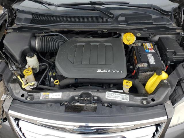 2C4RC1CG5ER424672 - 2014 CHRYSLER TOWN & COU TOURING L GRAY photo 12