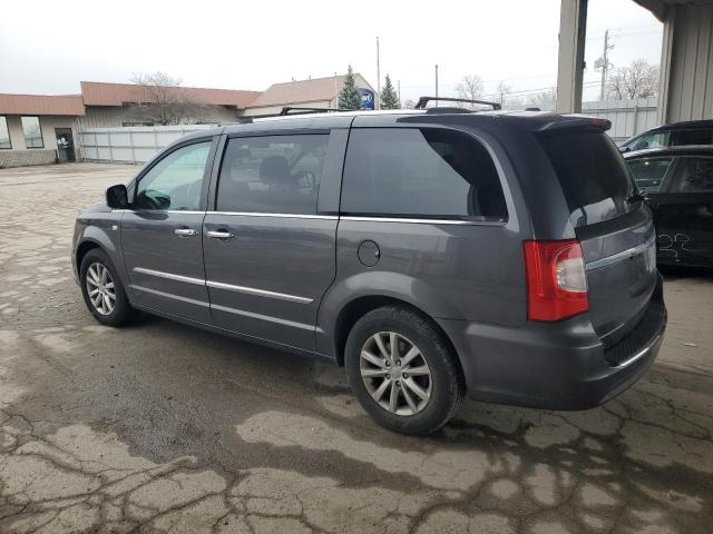 2C4RC1CG5ER424672 - 2014 CHRYSLER TOWN & COU TOURING L GRAY photo 2