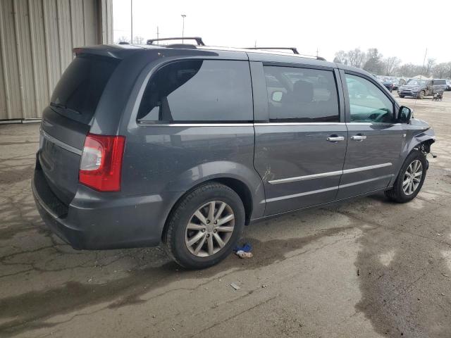 2C4RC1CG5ER424672 - 2014 CHRYSLER TOWN & COU TOURING L GRAY photo 3