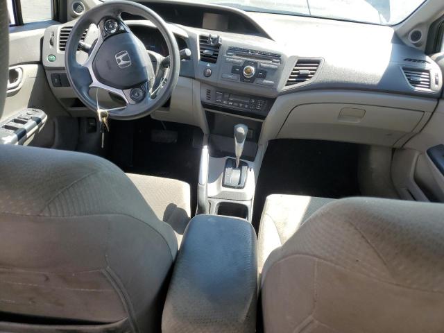 JHMFB4F21CS006627 - 2012 HONDA CIVIC HYBRID BLACK photo 8