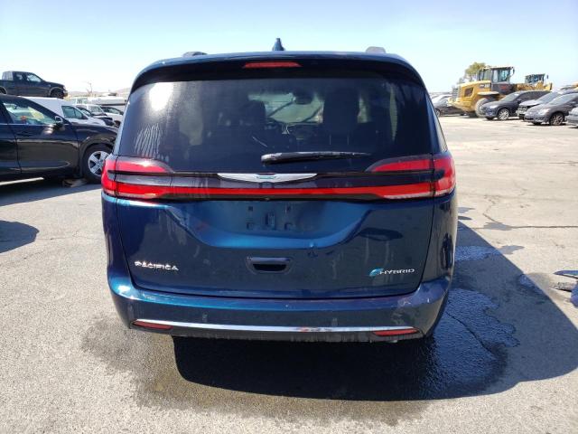 2C4RC1L72MR606148 - 2021 CHRYSLER PACIFICA HYBRID TOURING L TEAL photo 6