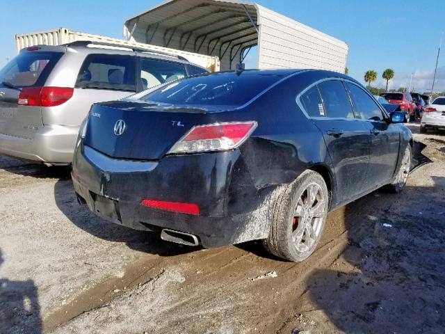 19UUA86259A024258 - 2009 ACURA TL BLACK photo 4