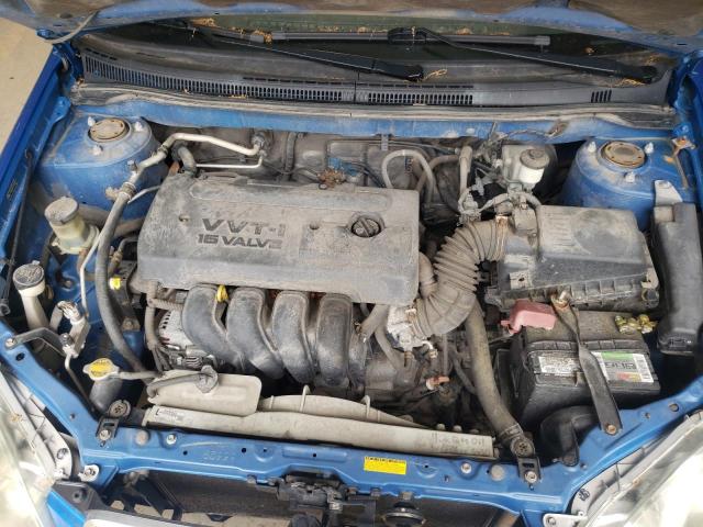 2T1BR32E67C826781 - 2007 TOYOTA COROLLA CE BLUE photo 11