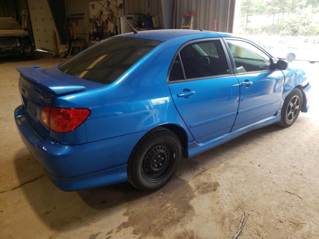 2T1BR32E67C826781 - 2007 TOYOTA COROLLA CE BLUE photo 3