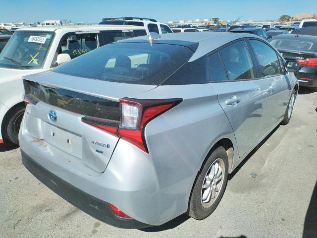 JTDKAMFU7M3143989 - 2021 TOYOTA PRIUS SPECIAL EDITION SILVER photo 4