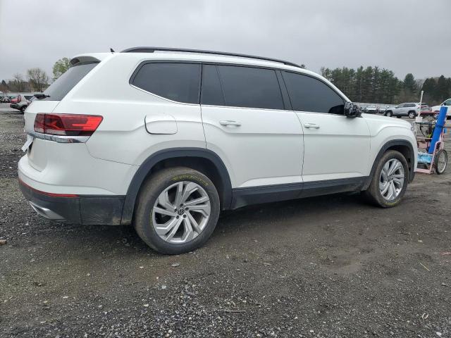 1V2JP2CA1MC567353 - 2021 VOLKSWAGEN ATLAS SE Biały zdjęcie 3