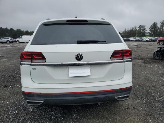 1V2JP2CA1MC567353 - 2021 VOLKSWAGEN ATLAS SE Biały zdjęcie 6