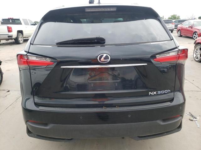 JTJBJRBZ3F2007542 - 2015 LEXUS NX 300H BLACK photo 6