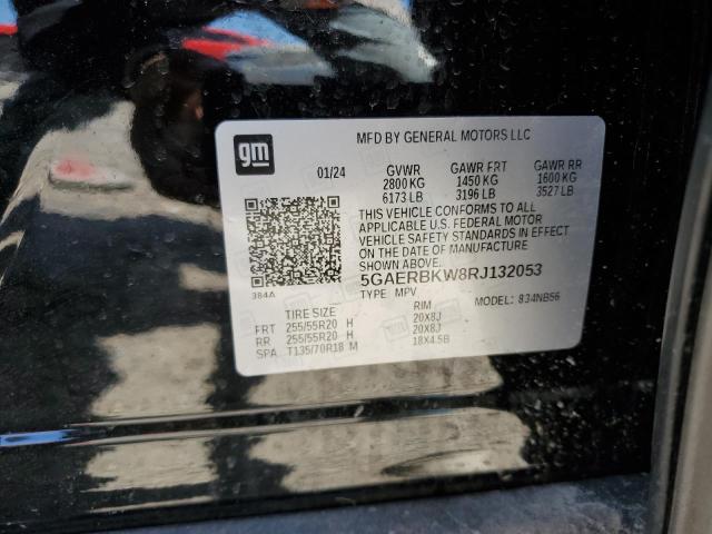 5GAERBKW8RJ132053 - 2024 BUICK ENCLAVE ESSENCE შავი ფოტო 14