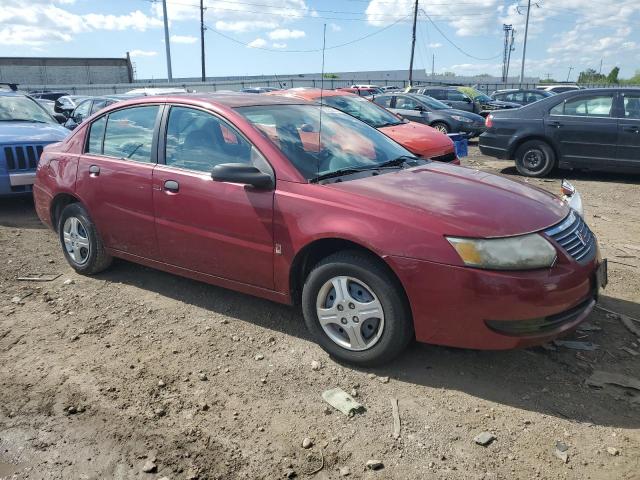 1G8AG52F95Z161670 - 2005 SATURN ION LEVEL 1 RED photo 4