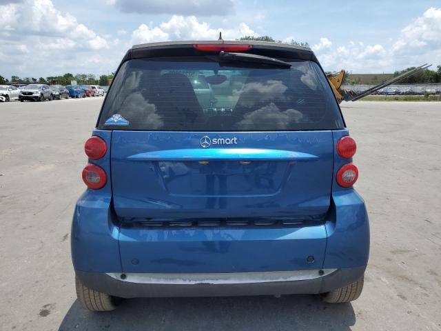 WMEEJ31X58K208361 - 2008 SMART FORTWO PURE BLUE photo 6