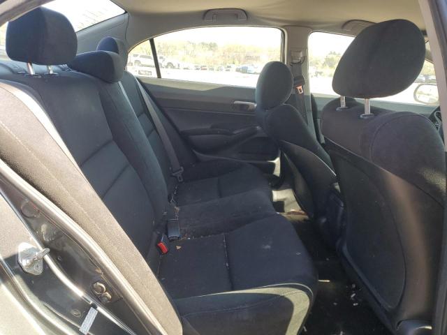 2HGFA16699H530194 - 2009 HONDA CIVIC LX-S ნაცრისფერი ფოტო 10