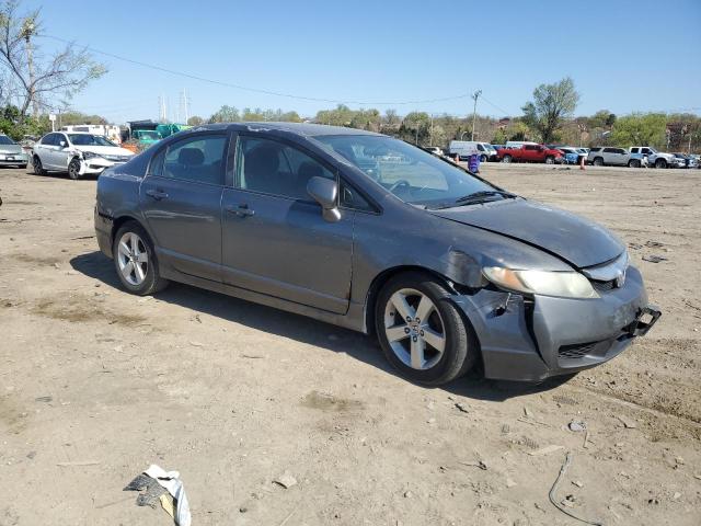 2HGFA16699H530194 - 2009 HONDA CIVIC LX-S ნაცრისფერი ფოტო 4