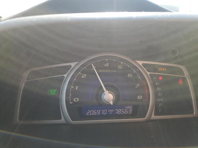 2HGFA16699H530194 - 2009 HONDA CIVIC LX-S ნაცრისფერი ფოტო 9