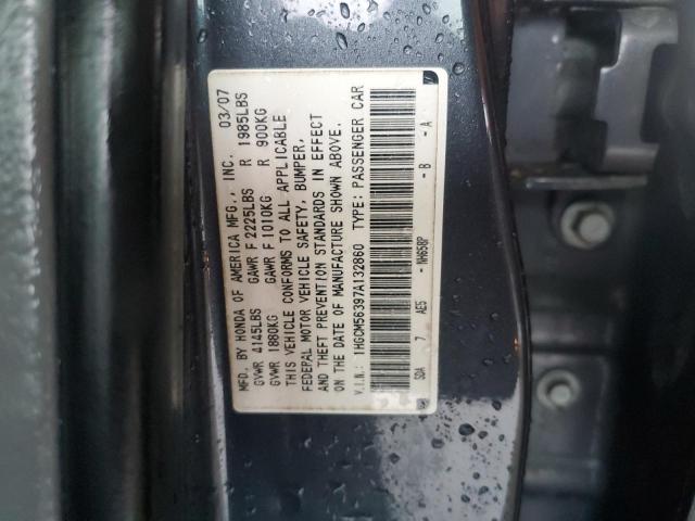 1HGCM56397A132860 - 2007 HONDA ACCORD SE CHARCOAL photo 13