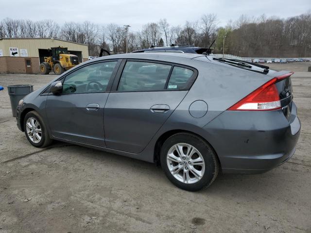 JHMZE2H79AS013324 - 2010 HONDA INSIGHT EX Szary zdjęcie 2